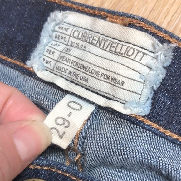 Current/Elliott The Stiletto Jeans - Vegas Wash 29 - Picture 8 of 9